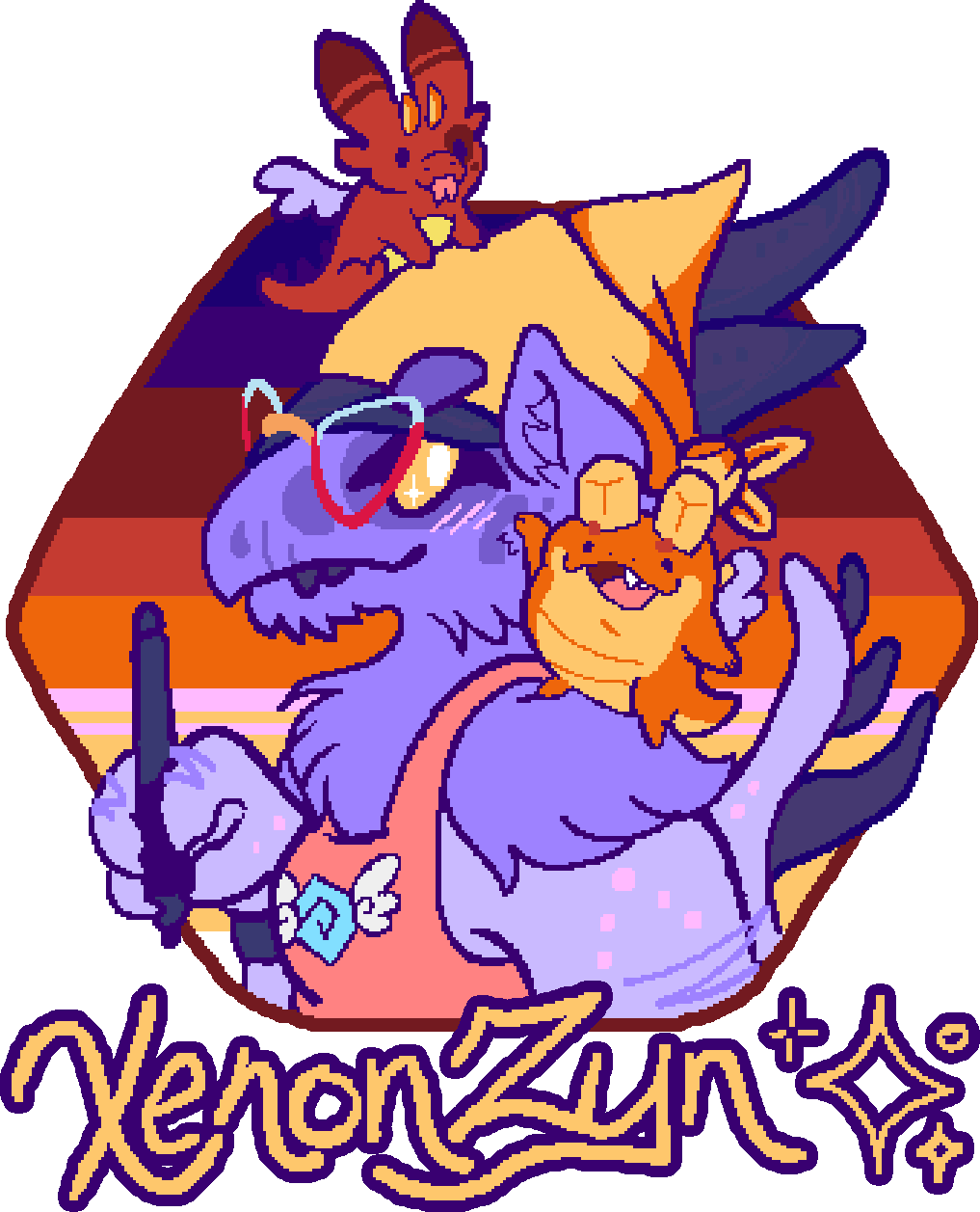 Xenon Zyn artist logo